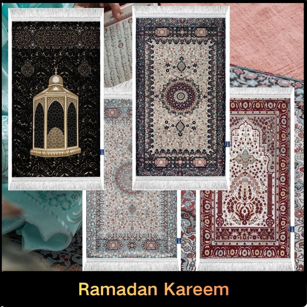 Home Bathroom Door Design - VIKAMA Islamic Prayer Mat Muslim Rug
