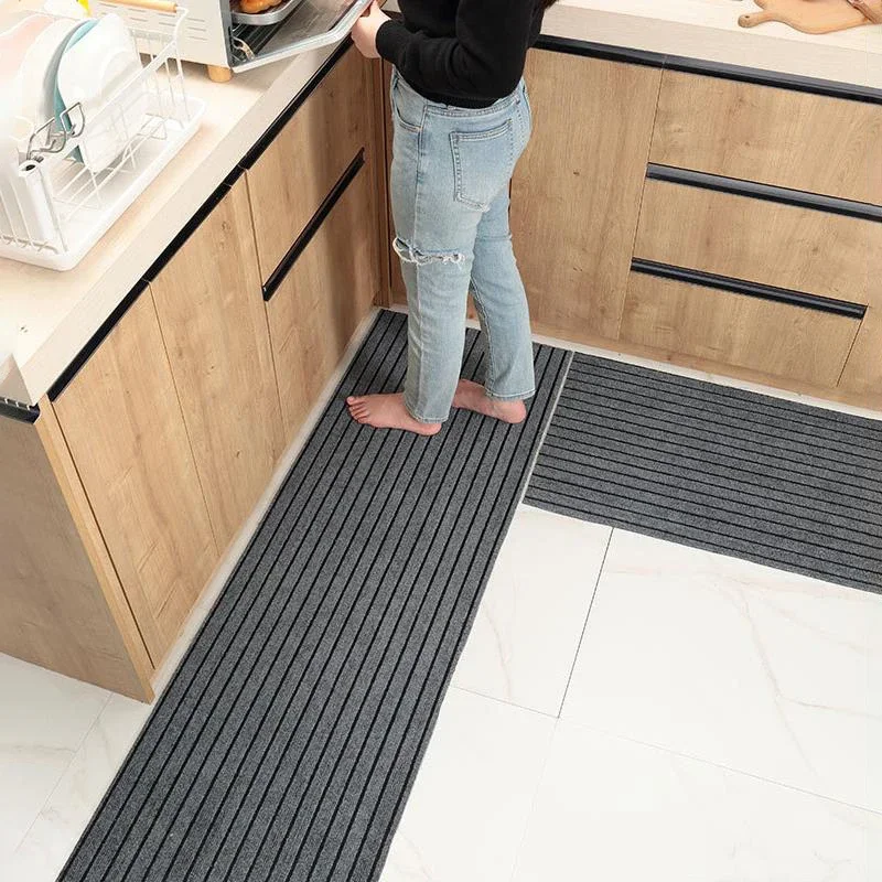 Home Kitchen Bathroom Cleaning - Anti Slip Kitchen Mat Entrance Easy