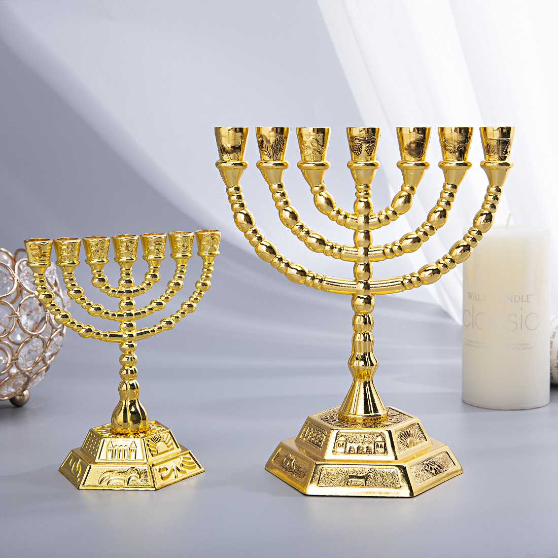 Home & Bathroom Building Products Pte Ltd - 7 Branch Menorah Jewish Home Decor
