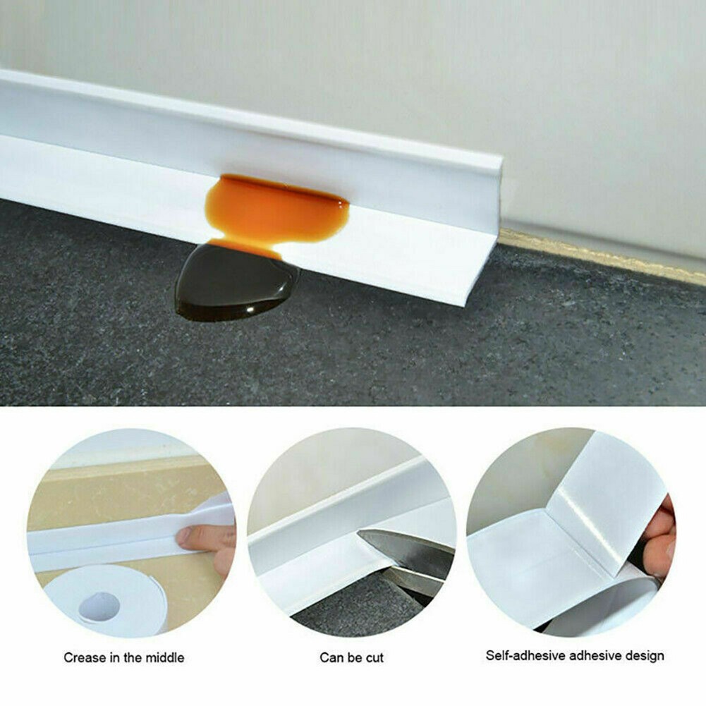 Home Bathroom Name - Bath Wall Sealing Strip Self Sticker