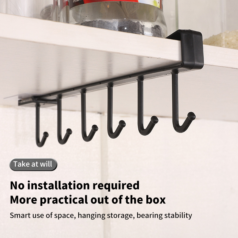 6 Hooks Storage Shelf Plastic  - Jet Home Bathroom Accessories review and price
