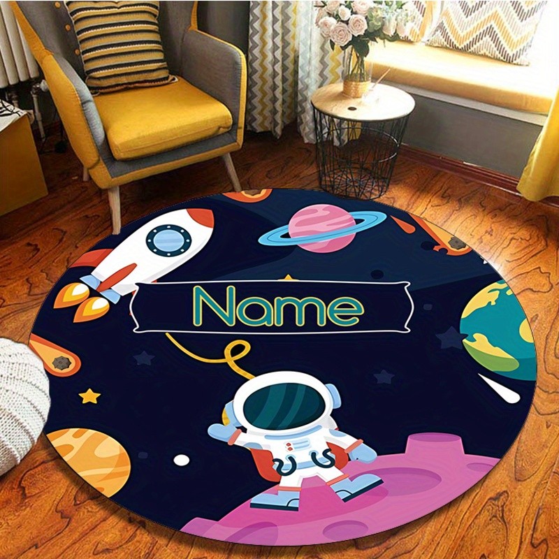 Round Halloween Horse Rug Cust - Home Bathroom Name review and price