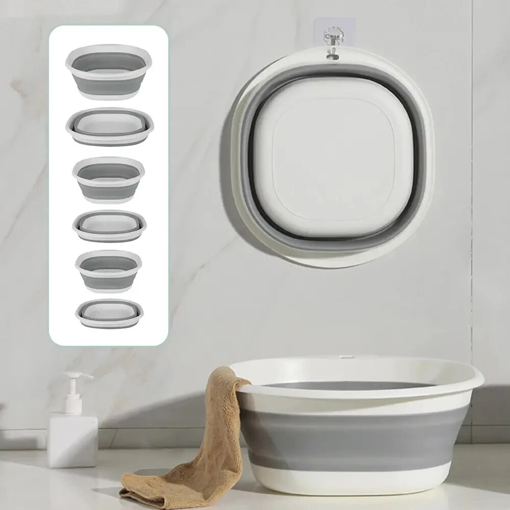 Plastic Folding Basins Portabl - Home Bathroom Wash Basin review and price