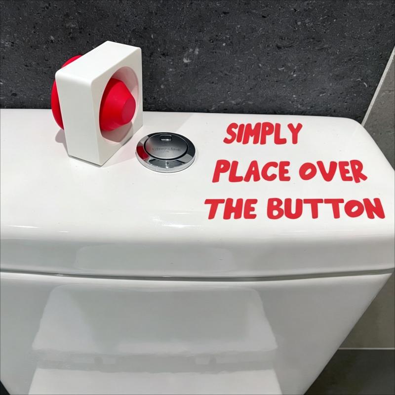 Toilet Button Cover 3D Printed - Jet Home Bathroom Accessories review and price