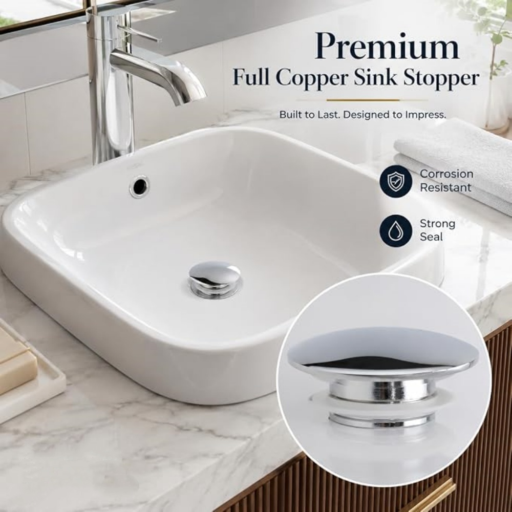 Washbasin Drain Press Type Lea - Home Bathroom Wash Basin review and price