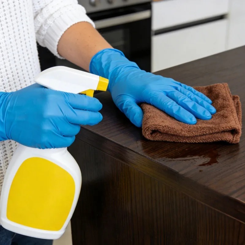 80PCS Boxed Blue Composite Nit - Home Kitchen Bathroom Cleaning review and price