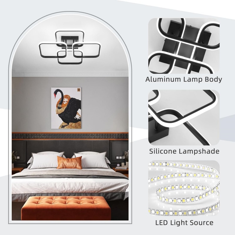LED Chandelier Three Colors Ce - Home Bathroom Colors review and price