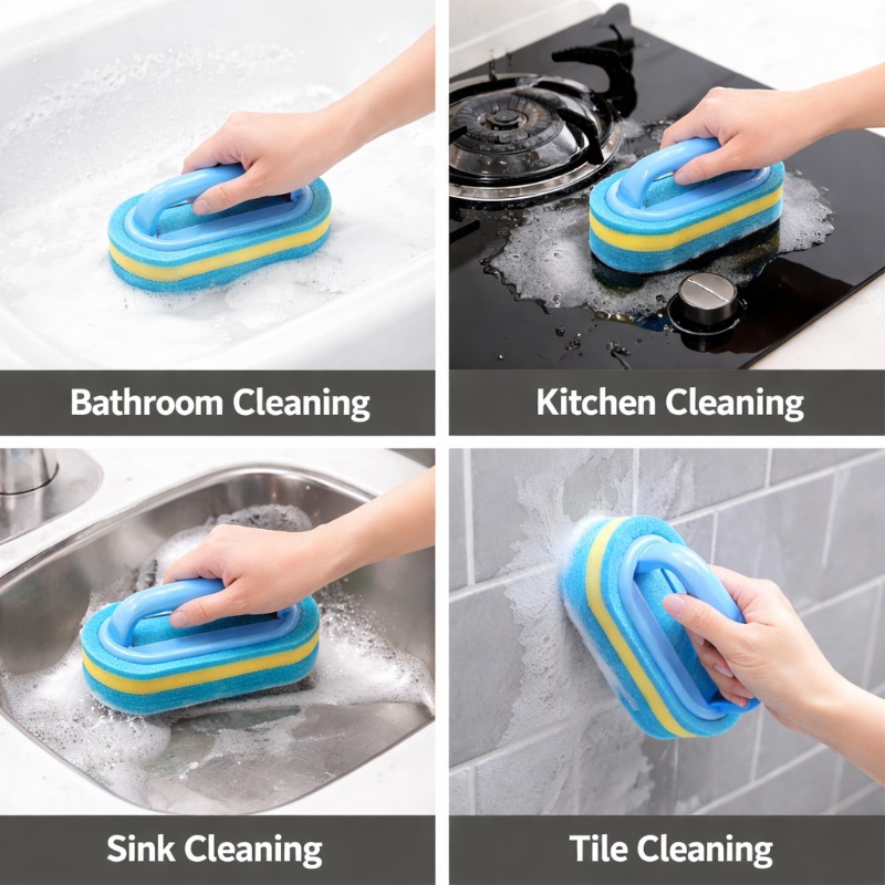 Household Cleaning Brush with  - Home Kitchen Bathroom Cleaning review and price