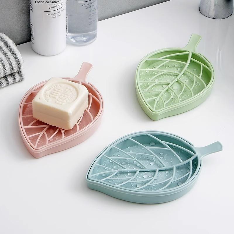 Leaf-Shaped Soap Dish 2 Layers - Jet Home Bathroom Accessories review and price