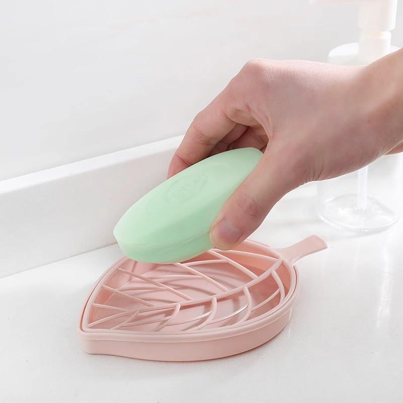 Leaf-Shaped Soap Dish 2 Layers - Jet Home Bathroom Accessories review and price