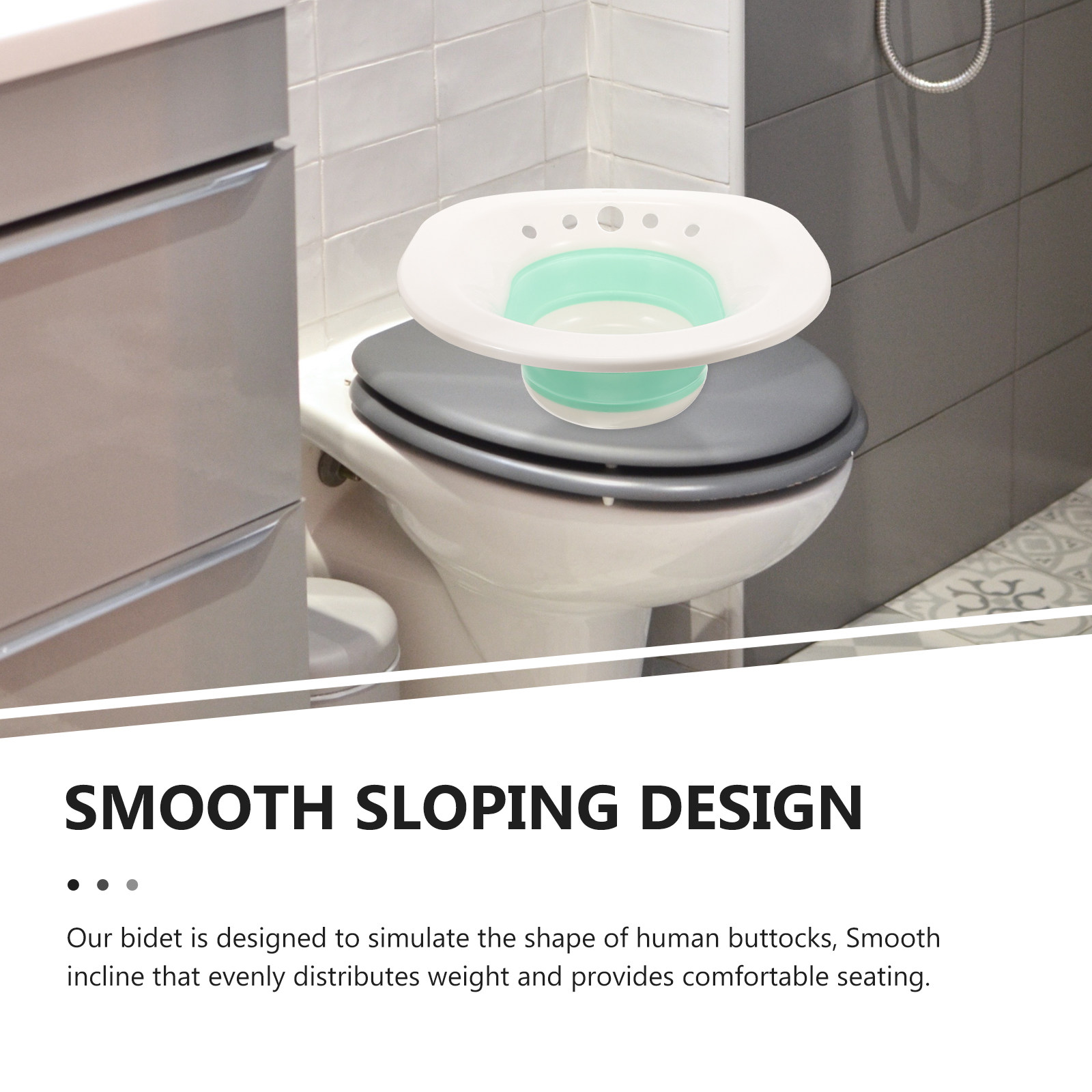 Sitz Bath Basin Foldable White - Home Bathroom Wash Basin review and price