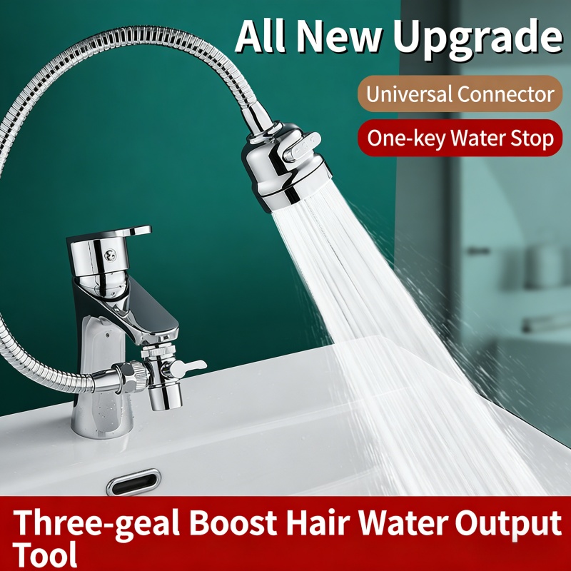 3-speed External Shower Head f - Home Bathroom Wash Basin review and price
