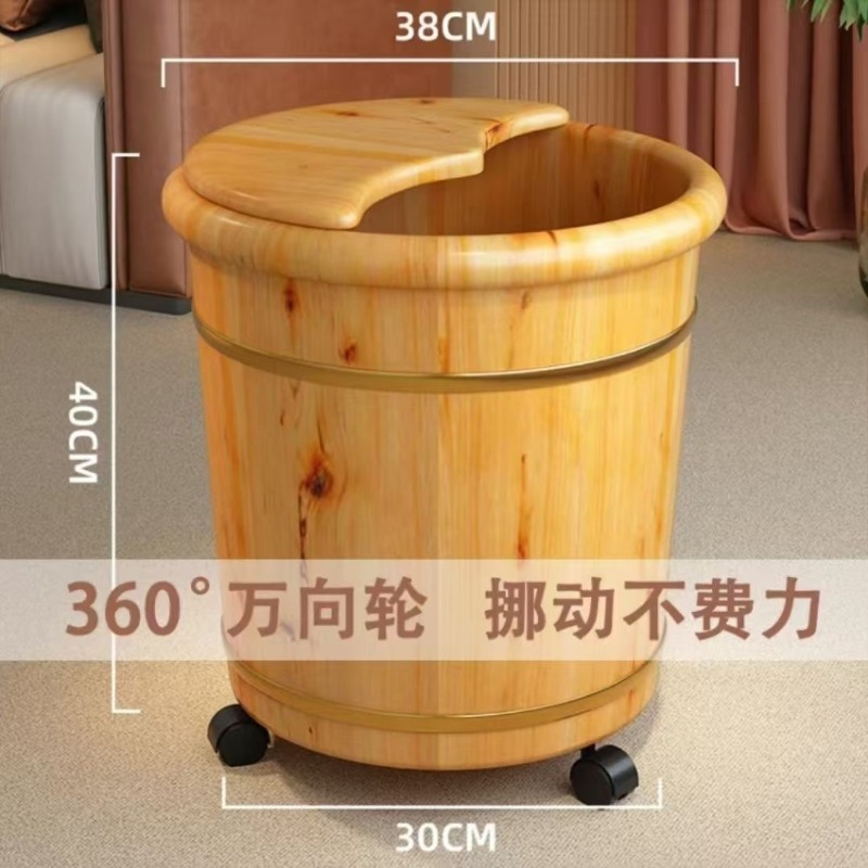 Wooden Foot Soaking Bucket, So - Home Bath review and price