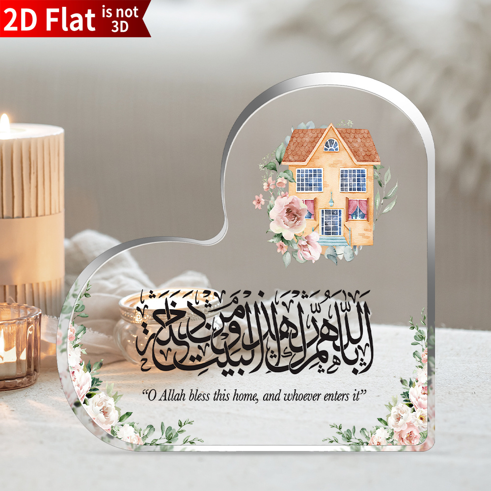 CIFBUY Acrylic Plaque 2D Flat  - Home & Bathroom Building Products Pte Ltd review and price