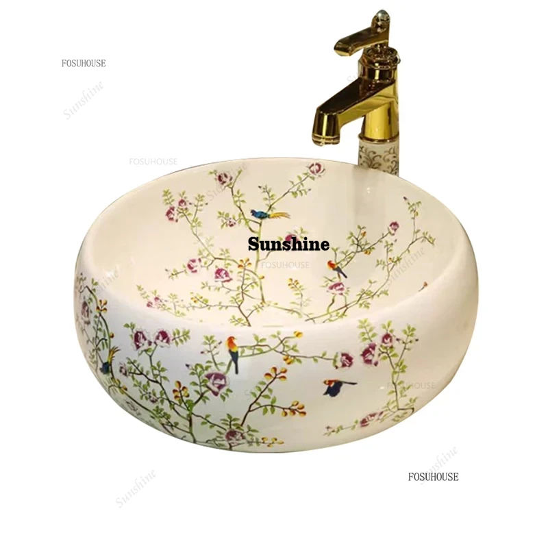 European Ceramic Wash Basin Lu - Home Bathroom Wash Basin review and price