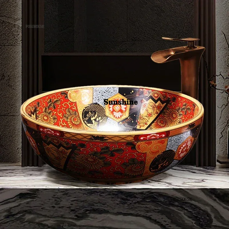 European Ceramic Wash Basin Lu - Home Bathroom Wash Basin review and price