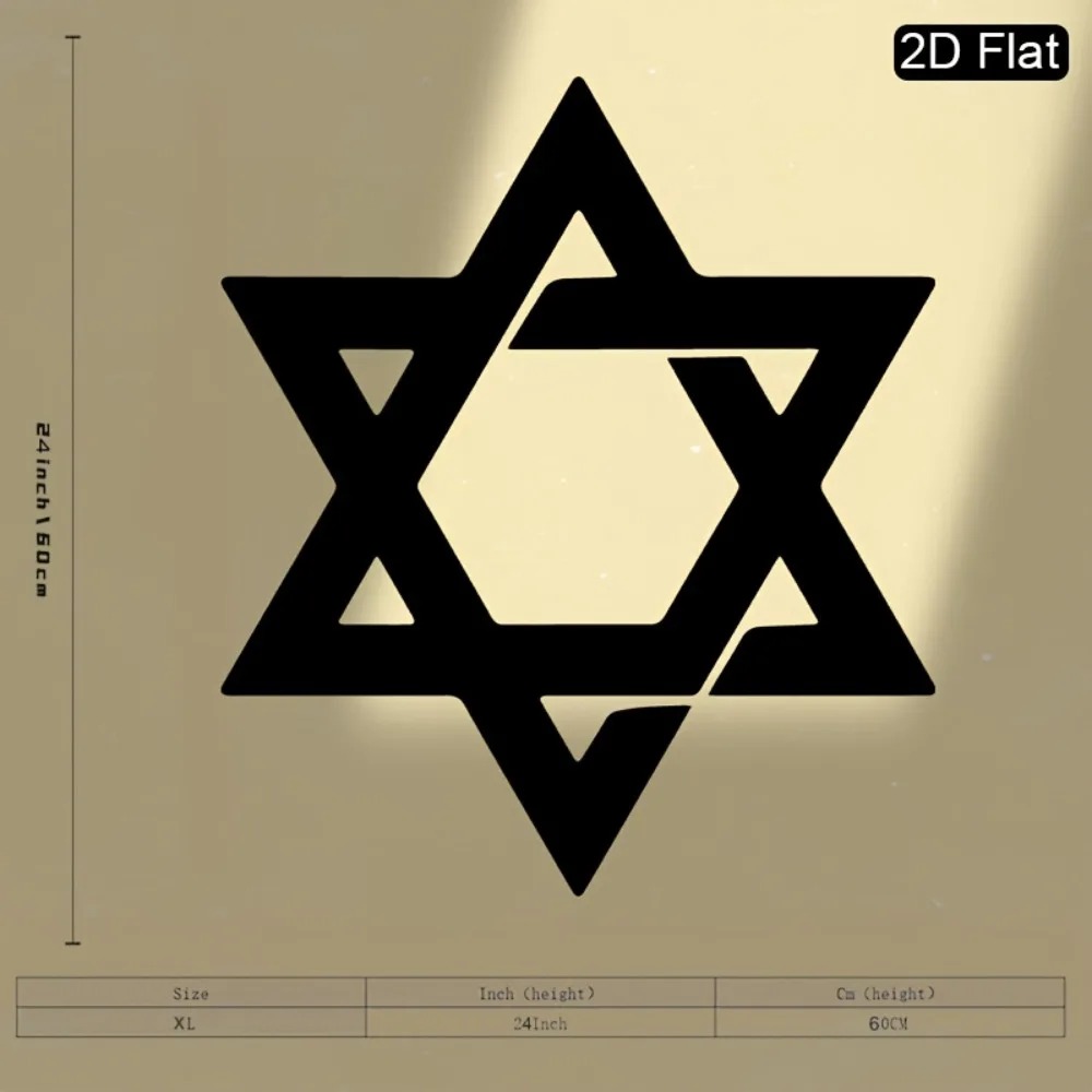 CIFBUY Iron Wall Art Star of D - Home & Bathroom Building Products Pte Ltd review and price