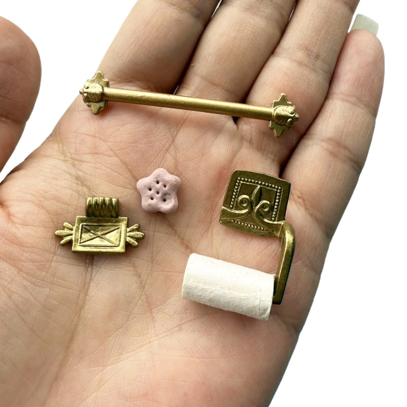1/12 Dollhouse Simulation Pape - Jet Home Bathroom Accessories review and price