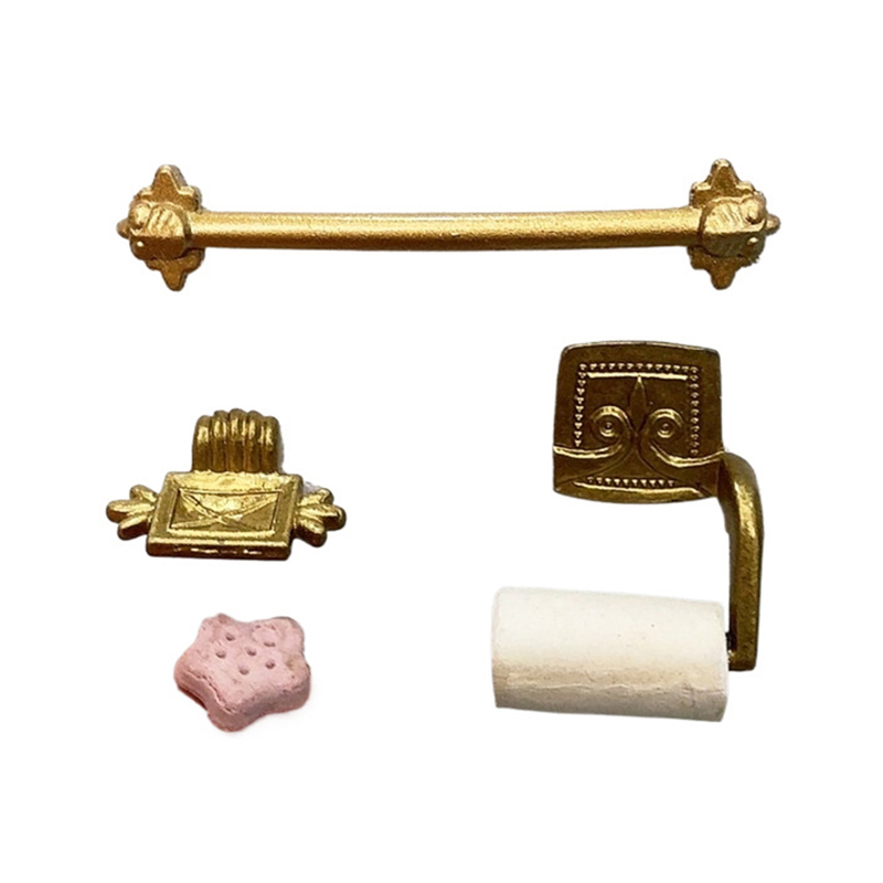 1/12 Dollhouse Simulation Pape - Jet Home Bathroom Accessories review and price