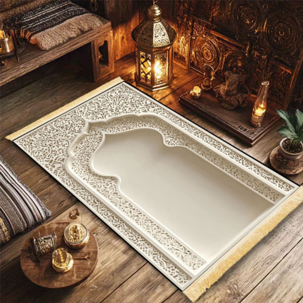 VIKAMA Islamic Prayer Rug With - Home Bathroom Door Design review and price