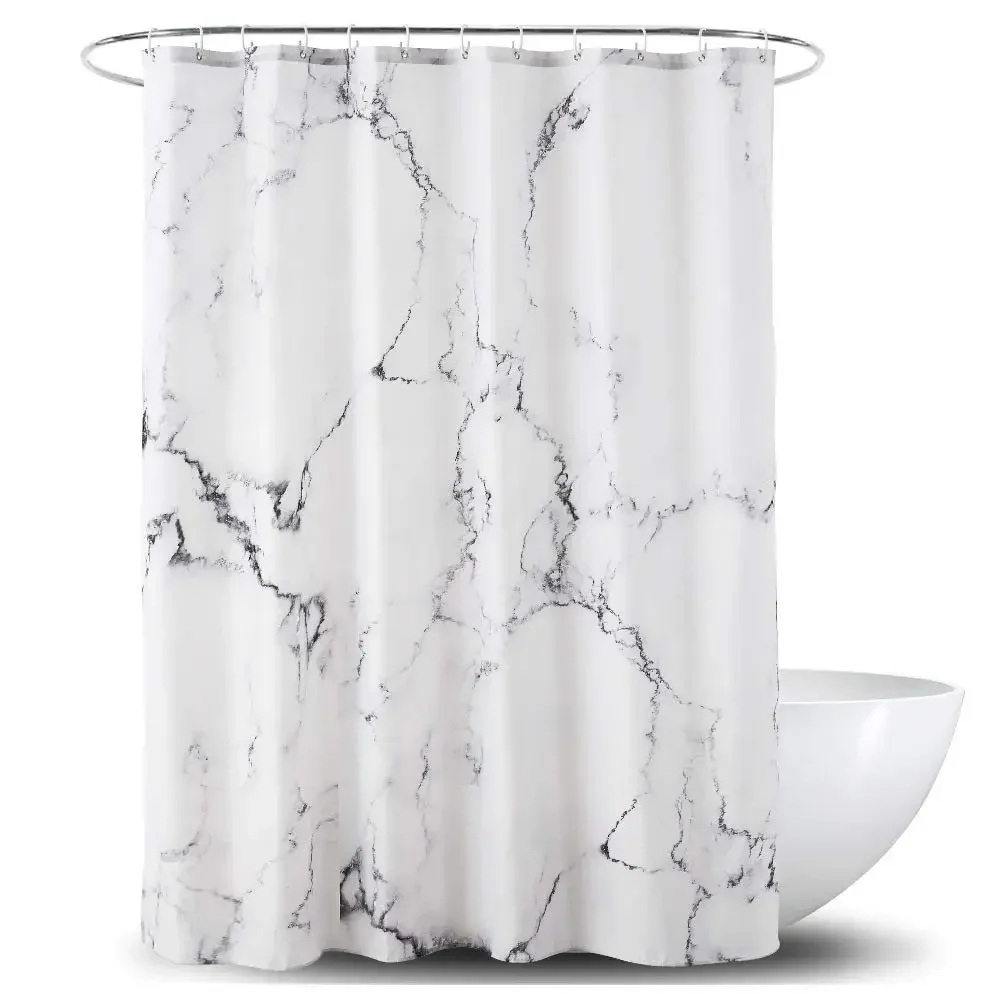 Grey Gold Marble Ink Texture S - Shower Curtain Liner review and price
