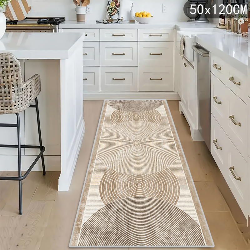 VIKAMA Geometric Striped Runne - Home Kitchen Bathroom Cleaning review and price