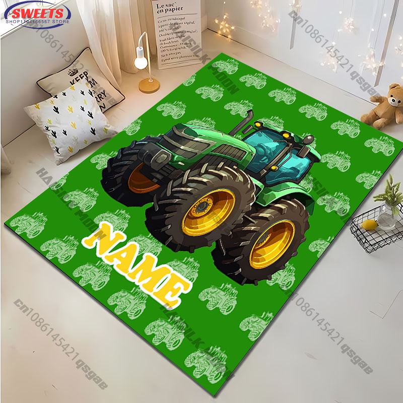 Personalized color Tractor Are - Home Bathroom Name review and price