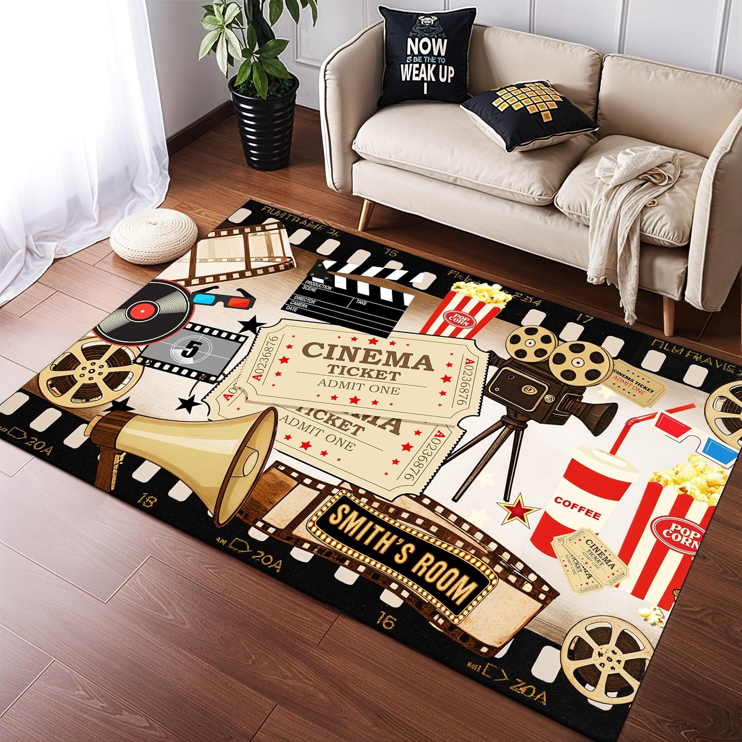 Personalized Name Cinema Carpe - Home Bathroom Name review and price