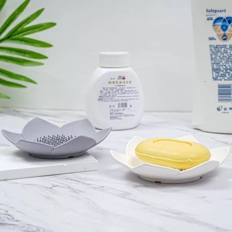 1pcs Bathroom Soap Box Lotus D - Jet Home Bathroom Accessories review and price