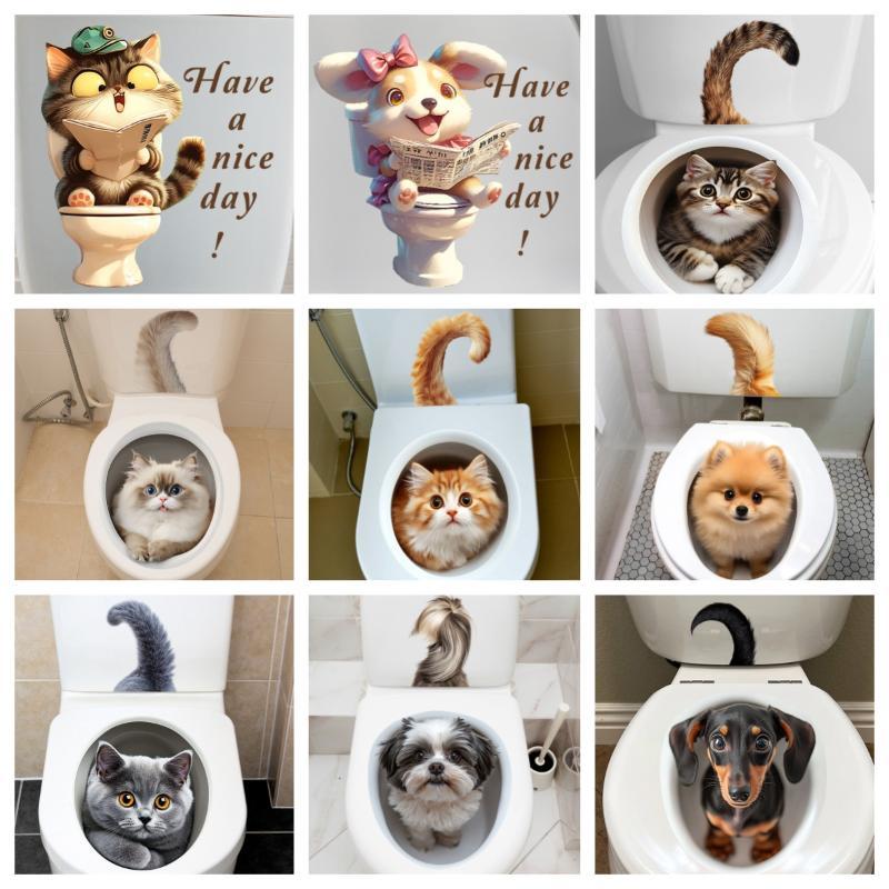 3D Effect Cute Animal Toilet S - Jet Home Bathroom Accessories review and price