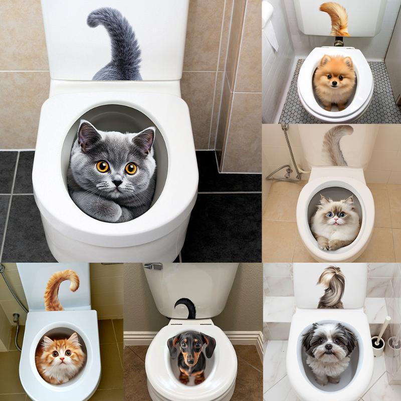 3D Effect Cute Animal Toilet S - Jet Home Bathroom Accessories review and price