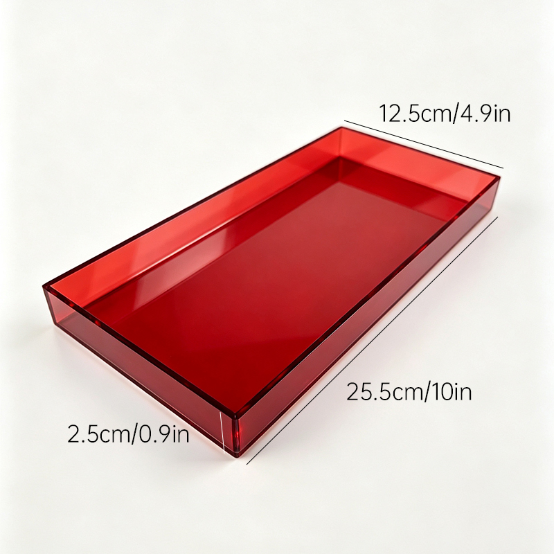 Multi-Color Acrylic Rectangula - Home Bathroom Colors review and price