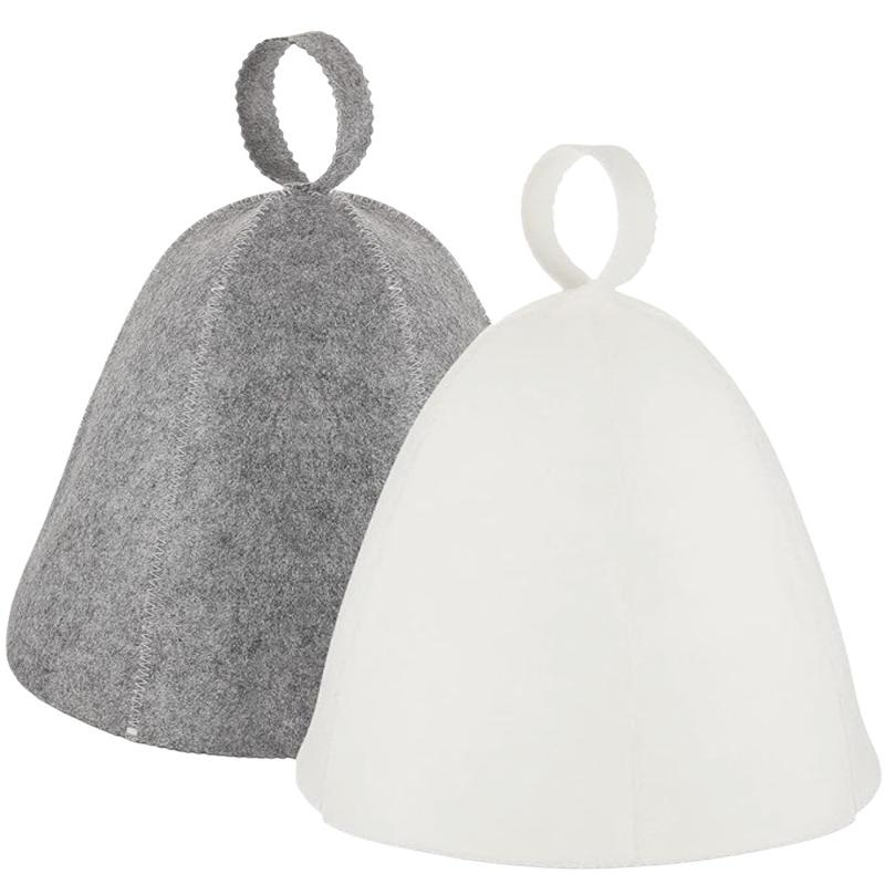 Soft Felt Sauna Hat Heat Resis - Jet Home Bathroom Accessories review and price