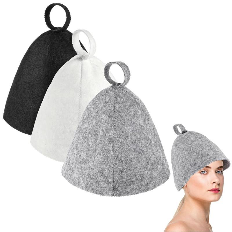 Soft Felt Sauna Hat Heat Resis - Jet Home Bathroom Accessories review and price