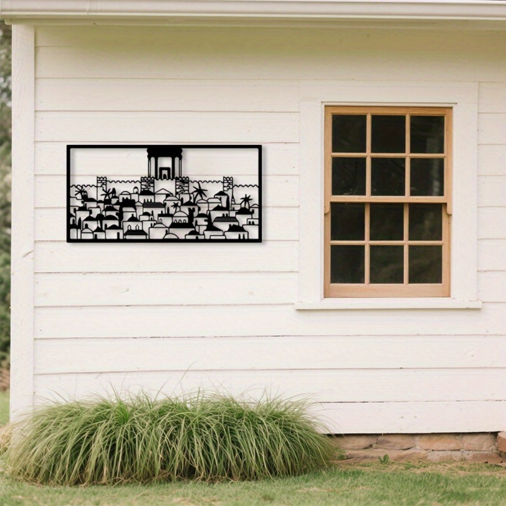 CIFBUY Metal Wall Art Jerusale - Home & Bathroom Building Products Pte Ltd review and price