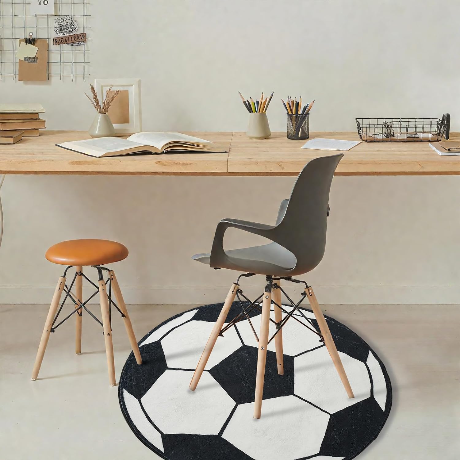 Plush Round Soccer Ball Design - Home Bathroom Door Design review and price