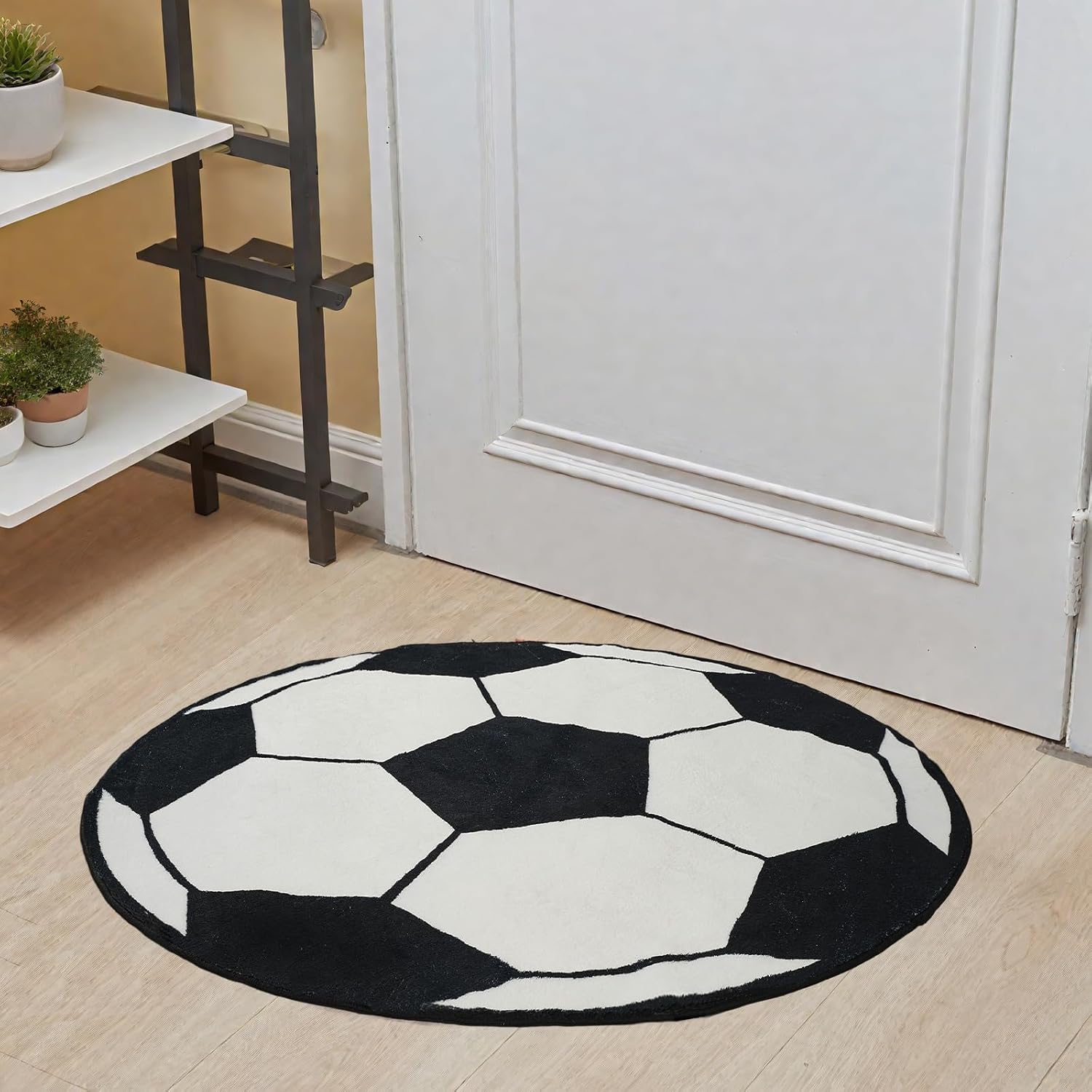Plush Round Soccer Ball Design - Home Bathroom Door Design review and price