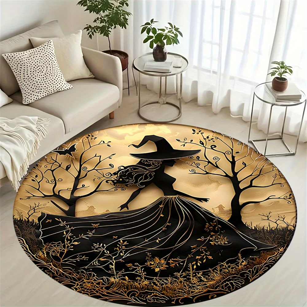 1pc of Halloween-Themed Round  - Home Bathroom Door Design review and price