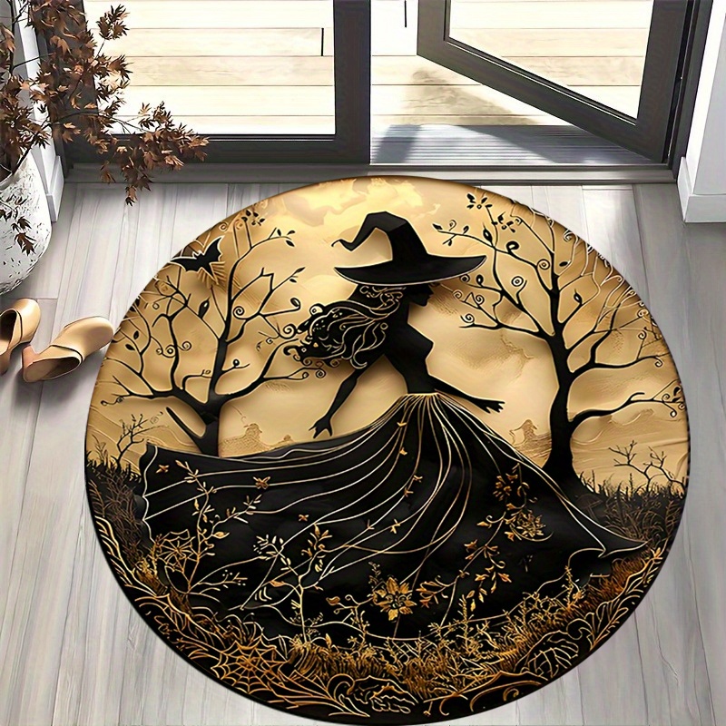 1pc of Halloween-Themed Round  - Home Bathroom Door Design review and price
