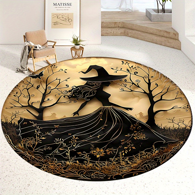 1pc of Halloween-Themed Round  - Home Bathroom Door Design review and price